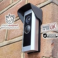 Vista 5 de Funda compatible con timbre de video RingPro y Pro2 Protección de cámara contra la luz de lluvia Delgado y fuerte