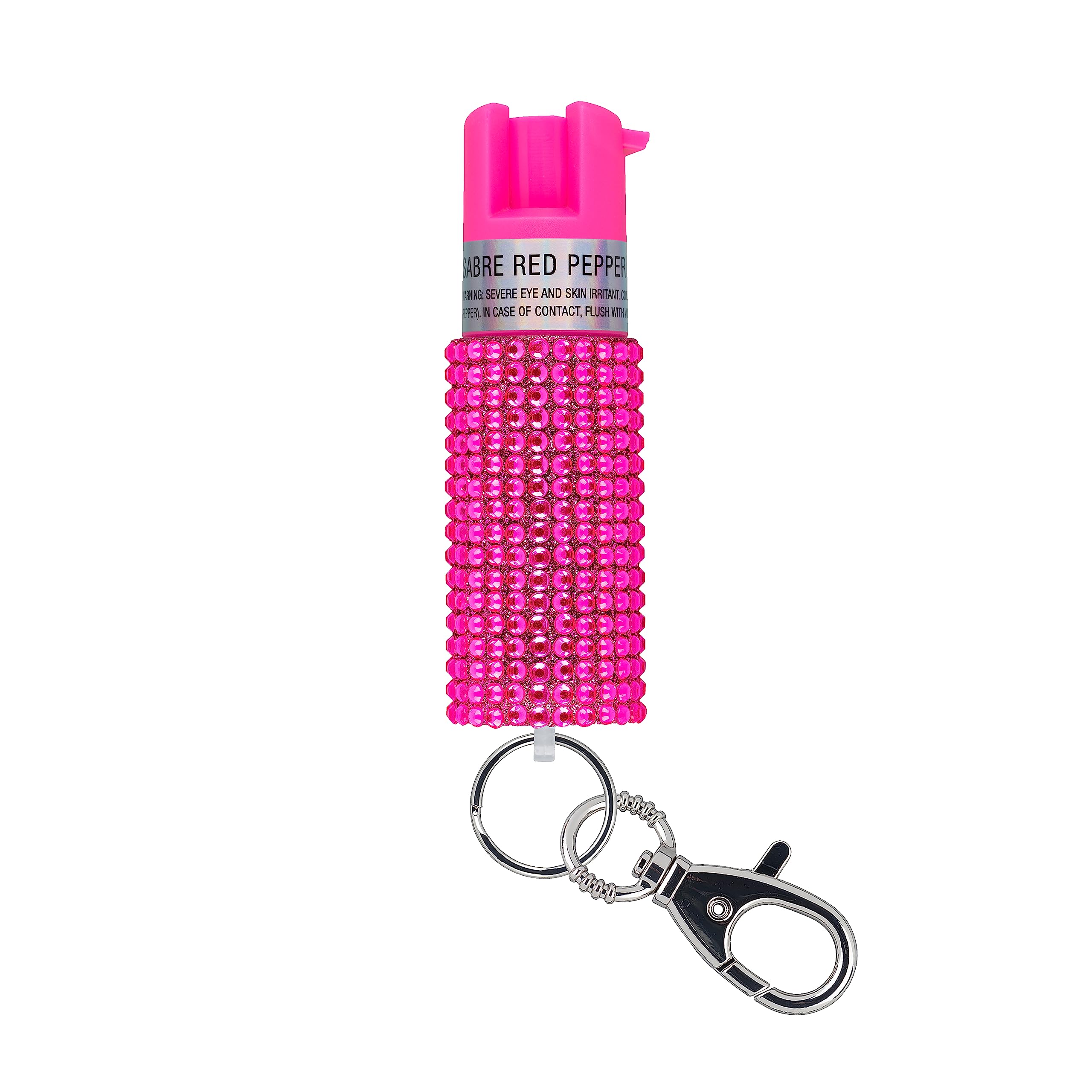 SABRE Jeweled Pepper Spray, Maximum Strength, Fashionable Monochromatic Desig...