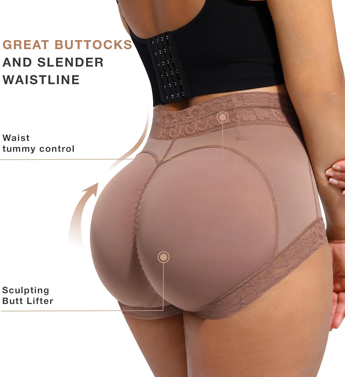 Lover-Beauty Butt Lifter Shapewear Panties Faja Shorts Body Shaper Tummy Control Butt Lifting Underwear Panties for Women - Image 3