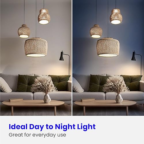 Miniatura 4 de Feit Electric Bombilla LED A19, equivalente a 60 W, no regulable, 800 lúmenes, base media E26, blanco brillante de 3000 K, CRI 90, vida útil de 10