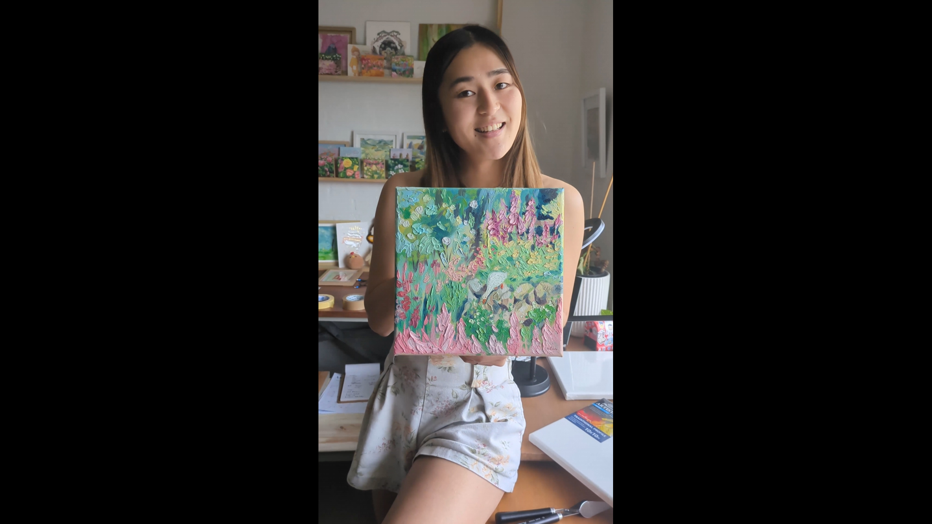 Hi-STANDARD　TM paint CANVAS MAHITOI ™ Med-Weight 24”x36