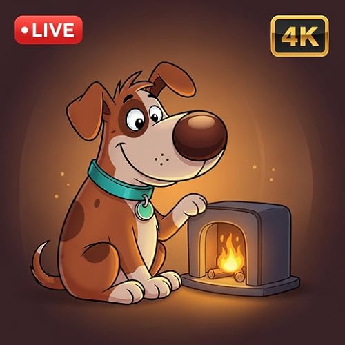 Scooby Doo Cozy Fireplace: Mystery Night Relax