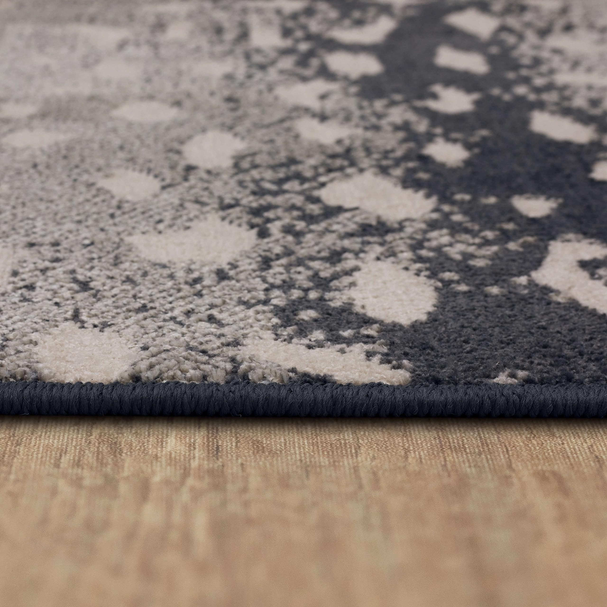 Mohawk Home Antelope Animal Print Gray 2' 1