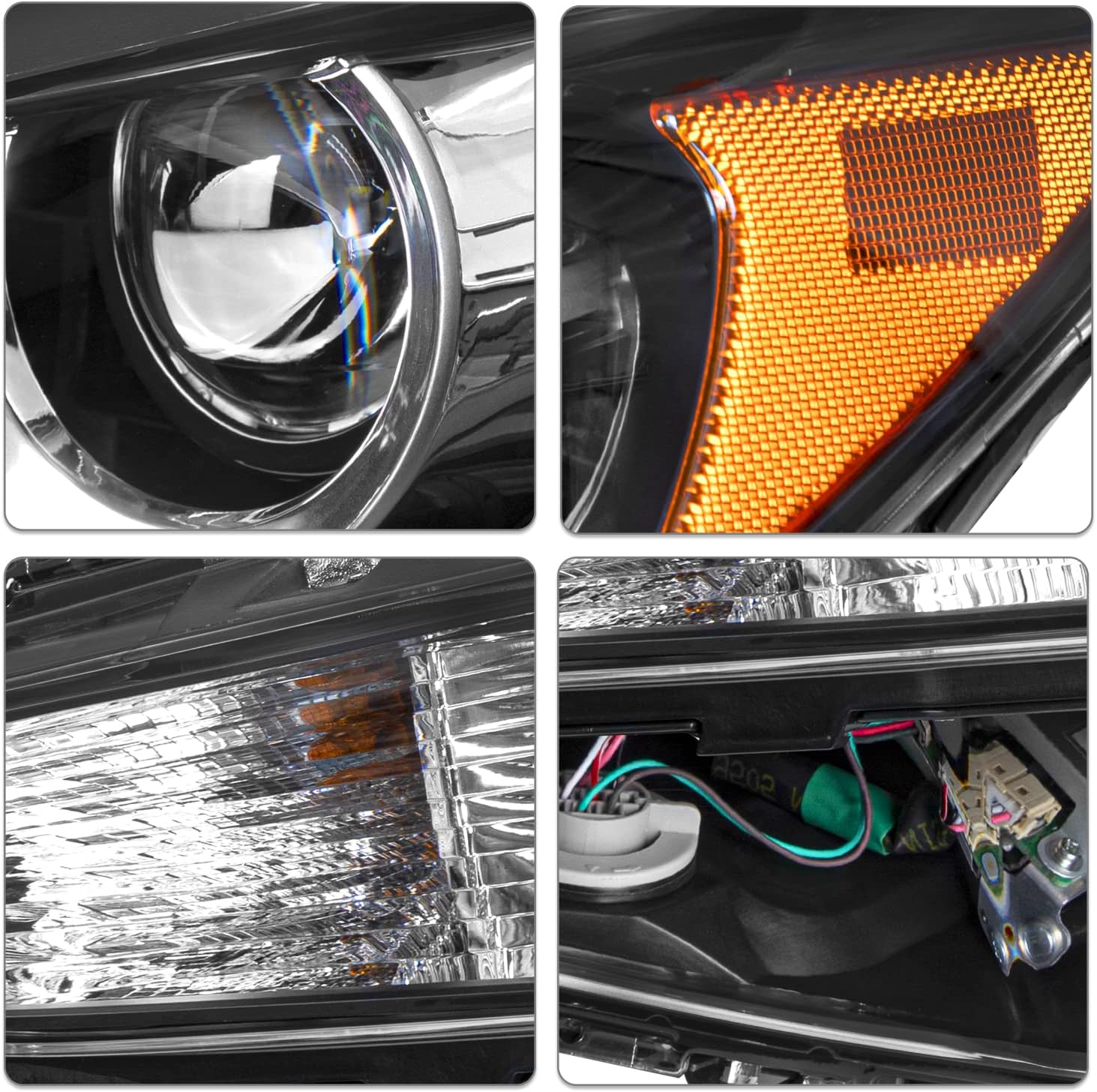 SOCKIR LED Headlight Assembly Fit for 2017-2021 Mazda CX-5 w/o AFS OE Style Headlamp Replacement Left Driver Side LH
