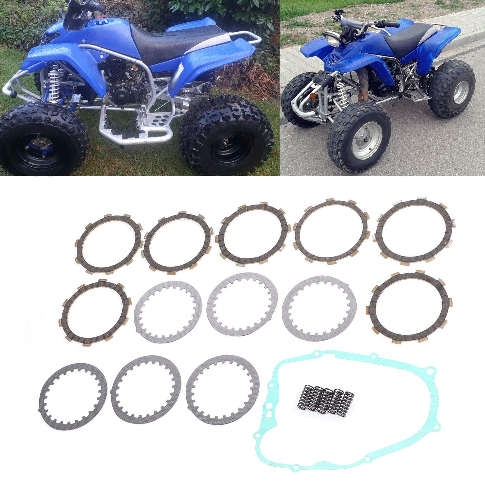 Kit Embrayage Complet Pour Yamaha YFS200 Blaster 1991-2006 - Disque, Plaques, Ressorts, Neuf !