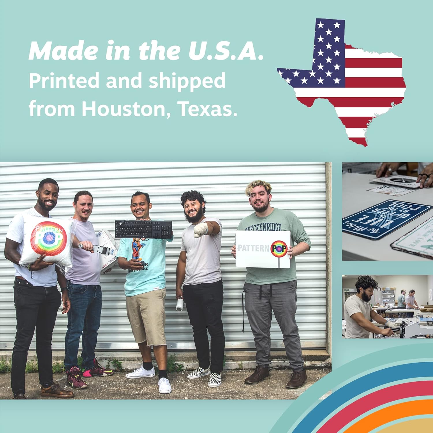 Pattern Pop - Personalized Wedding Throw Pillow - Couple Decorative Pillow - Celebrate Anniversaries and Weddings in Style - 17” x 17” Square Cover and Pillow - Script