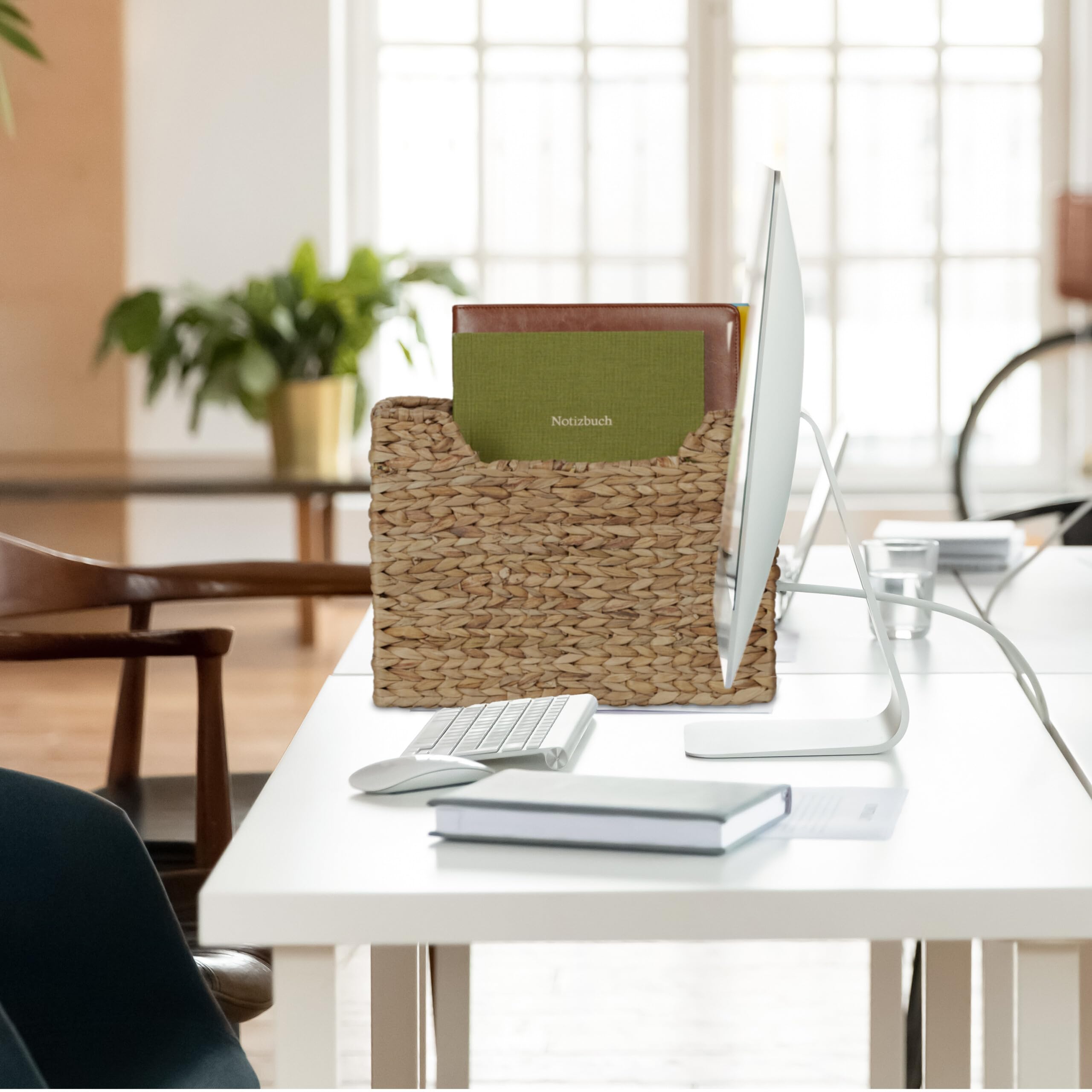 JEBELE Porte-documents Mural à 8 Poches, Format A4, Porte