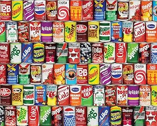 Springbok's 1000 Piece Jigsaw Puzzle Retro Refreshments - Made in USA, Multi .