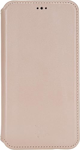 Miniatura 3 de Venito Venice - Funda delgada compatible con iPhone 11 con soporte, cartera, cierre automático y función de bloqueo RFID (rosa nude)