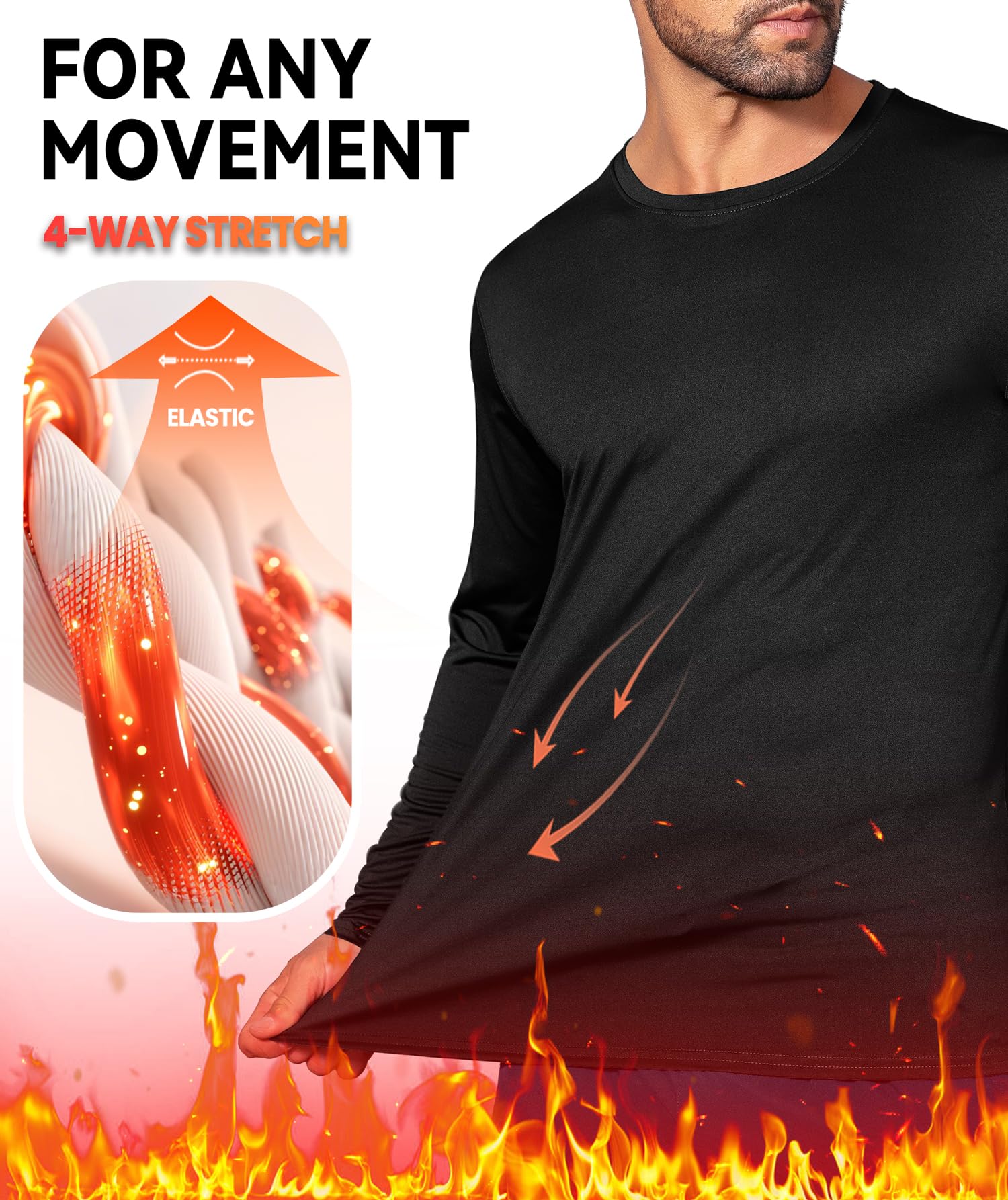 Lot de 3 t-shirts à manches longues pour homme,Protection UV UPF 50+,Séchage rapide,T-shirt fonctionnel,Respirant,Manches longues,Pour le sport, la gym,Noir/gris/gris foncé (manches courtes)