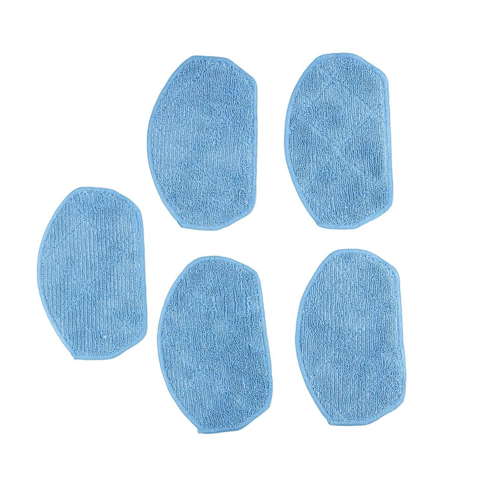 Paño de microfibra para repuesto VCR04W Robot para aspiradora, para almohadillas de limpieza suaves y reutilizables, paquete de 5