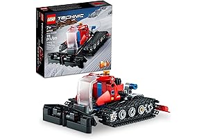 2-in-1 LEGO Technic Snow Groomer to Snowmobile: Construct, Transform, and Play in Snowy Adventures!
