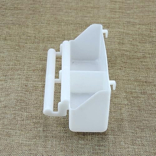 Miniatura 5 de Alimentador de agua para pájaros y mascotas, con marco de pie, dispositivo de alimentación de plástico para loros, cacatúas, aves, palomas,