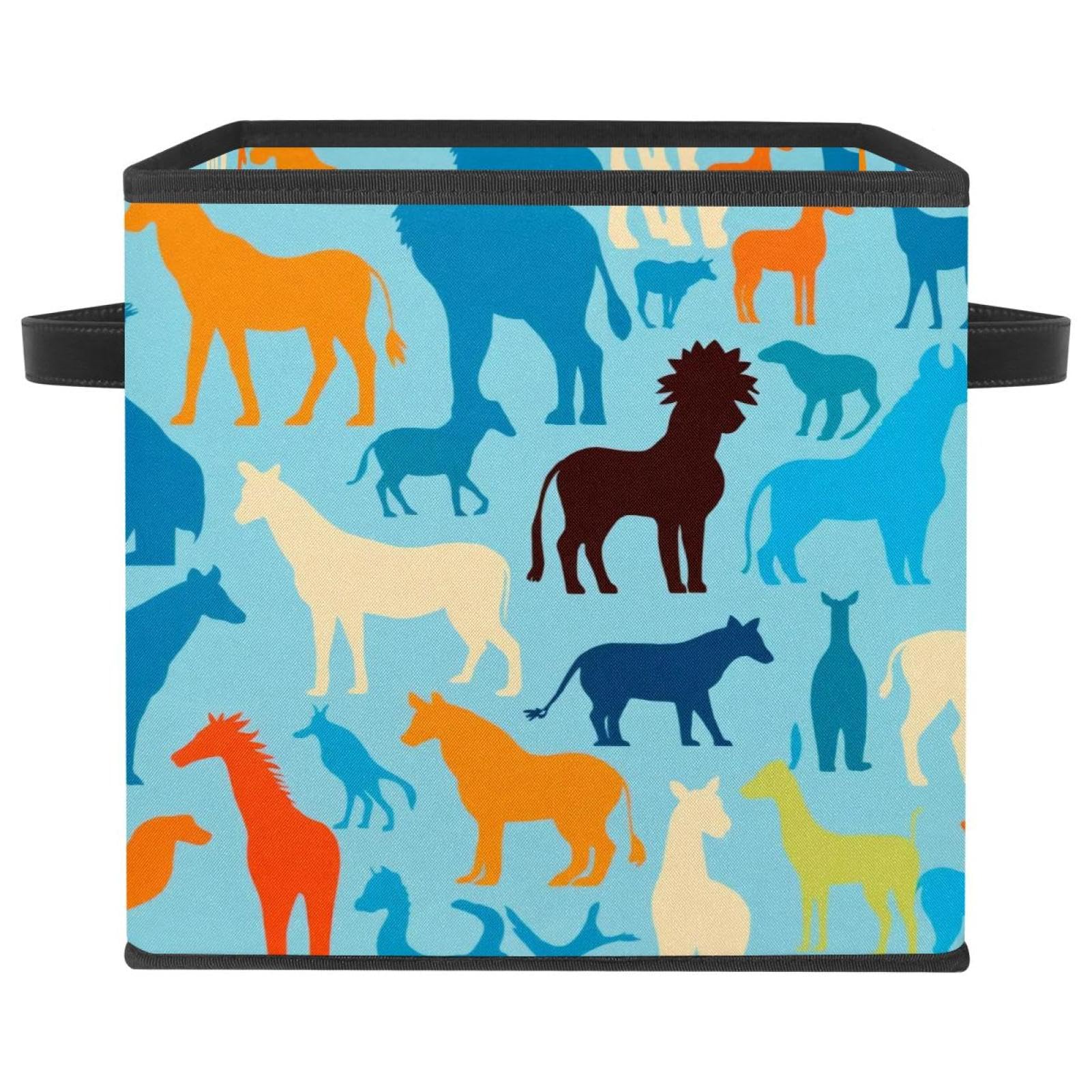 Boîte de rangement pliable animaux pour organiser la maison avec style