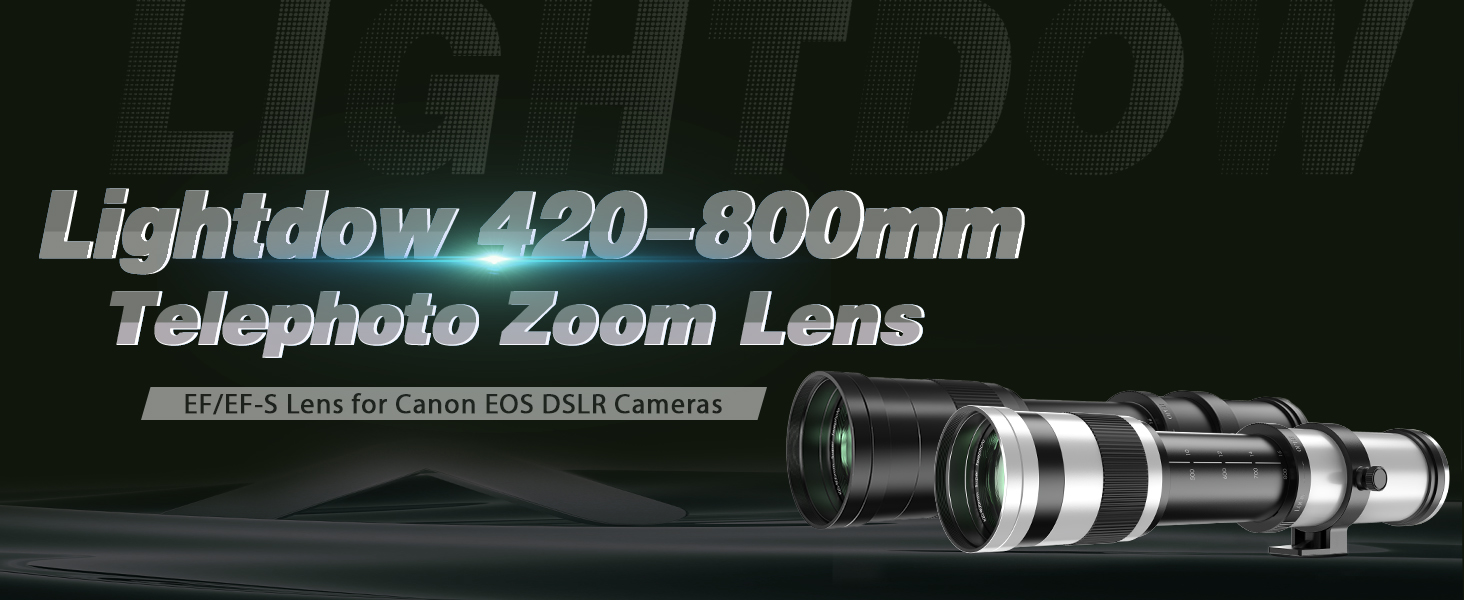 Amazon.com : EF/EF-S 420-800mm F8.3 Telephoto Zoom Lens(MF) for
