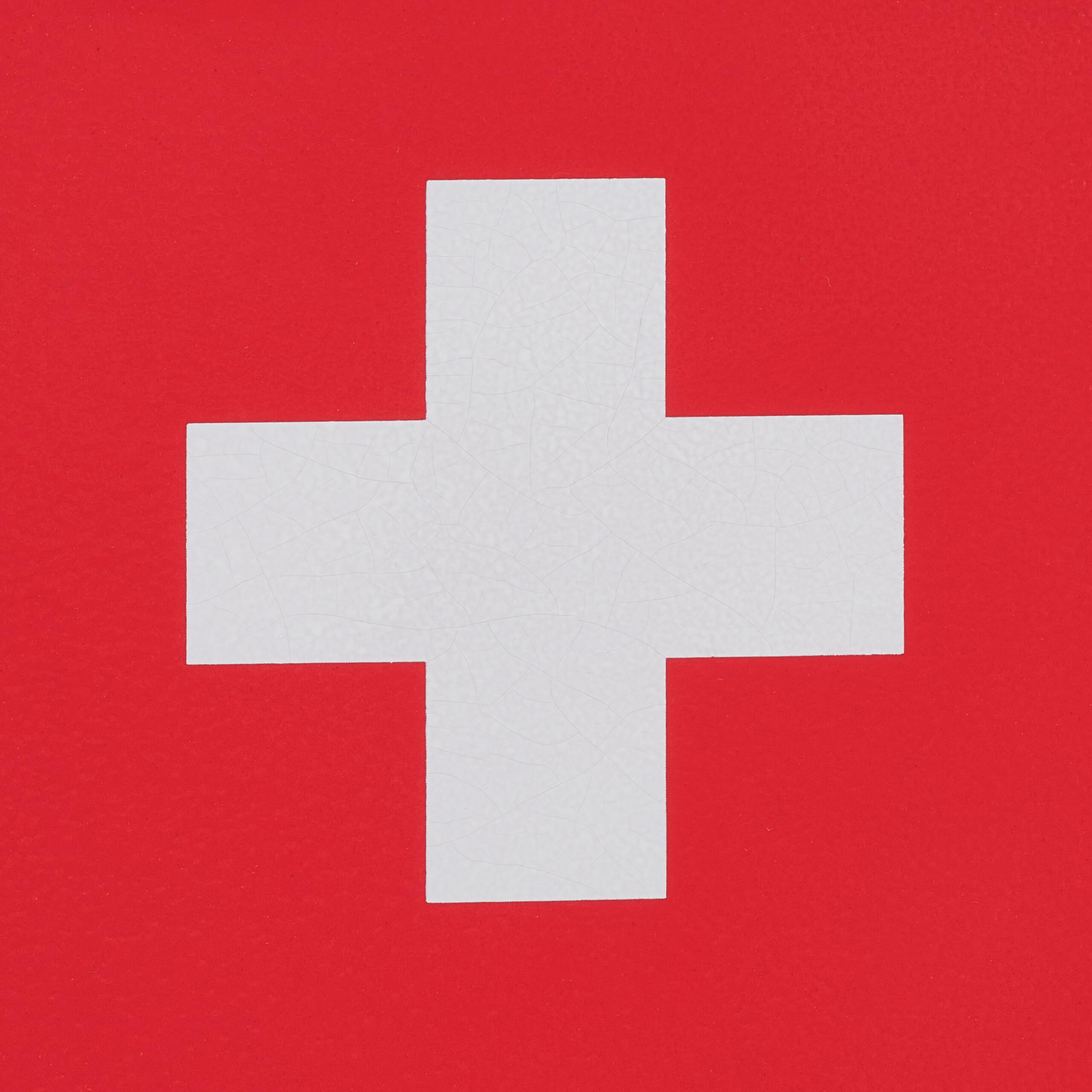 Relaxdays Armoire à Pharmacie, verrouillable, 2 Niveaux, HxLxP: 32x21,5x9,5 cm, Ranger médicaments, Rouge - Blanc