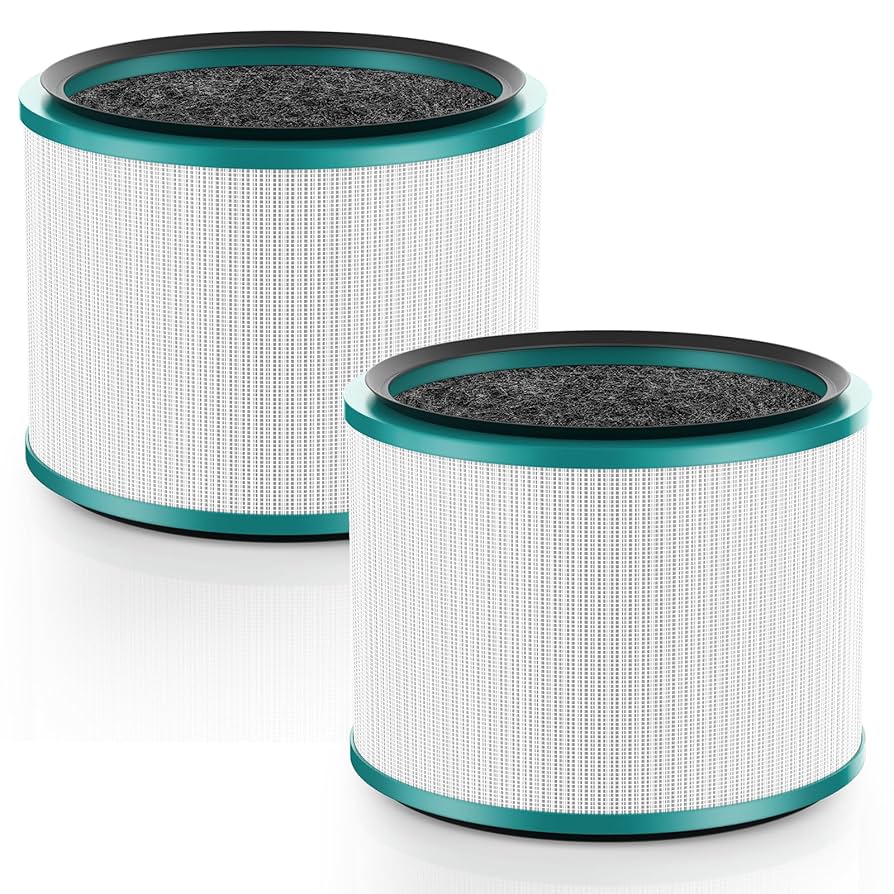 2 Pack Air Purifier Filter Replacements for Dyson HP01, HP02
