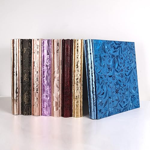 Miniatura 7 de Recutms - Álbum para 600 fotos, de cuero sintético, cosido, para 5 fotos de 10 x 15 cm por página, regalo para madres, padres