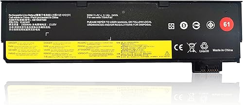 01AV423 T470 T480 T580 BaterĂa para portátil Lenovo Thinkpad T470 T480 A475 A485 T570 P51S P52S TP25 Series 01AV490 01AV422 01AV452 4X50M0888 40 ES 01AV423 T470 T480 T580 BaterĂa para portátil Lenovo Thinkpad T470 T480 A475 A485 T570 P51S P52S TP25 Series 01AV490 01AV422 01AV452 4X50M0888 40 ES