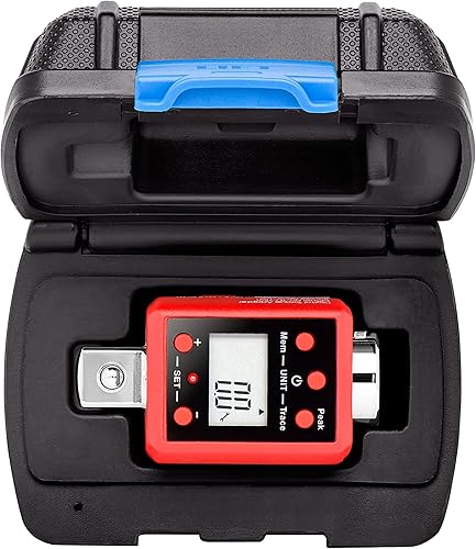 Neiko 20743A Adaptador digital para torsión 3/4 pulgadas | 147 Pies/737 libras | Alarma auditiva