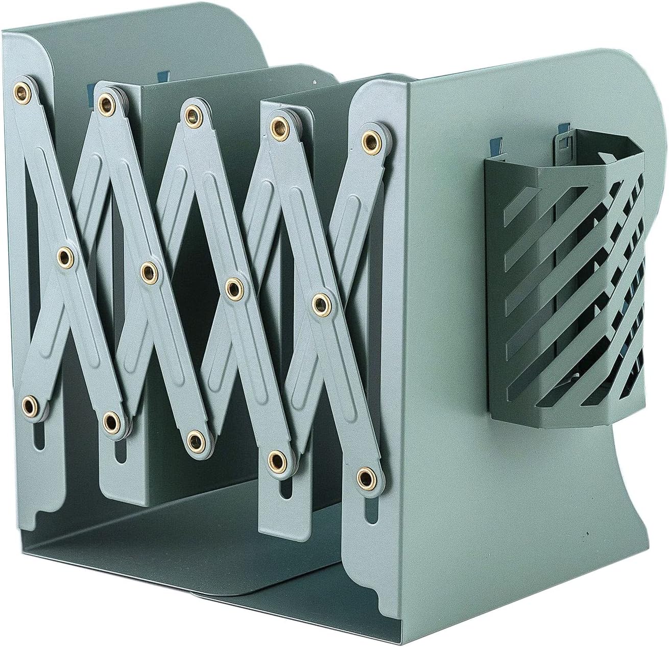 Metal Iron Book Ends Adjustable Bookends Nonskid Book Ends