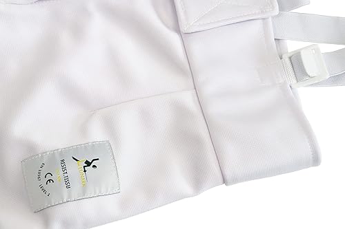 Miniatura 7 de LEONARK Pantalones de esgrima, chaqueta chaleco chaleco para sable de espada de papel de aluminio, traje de uniforme de esgrima unisex