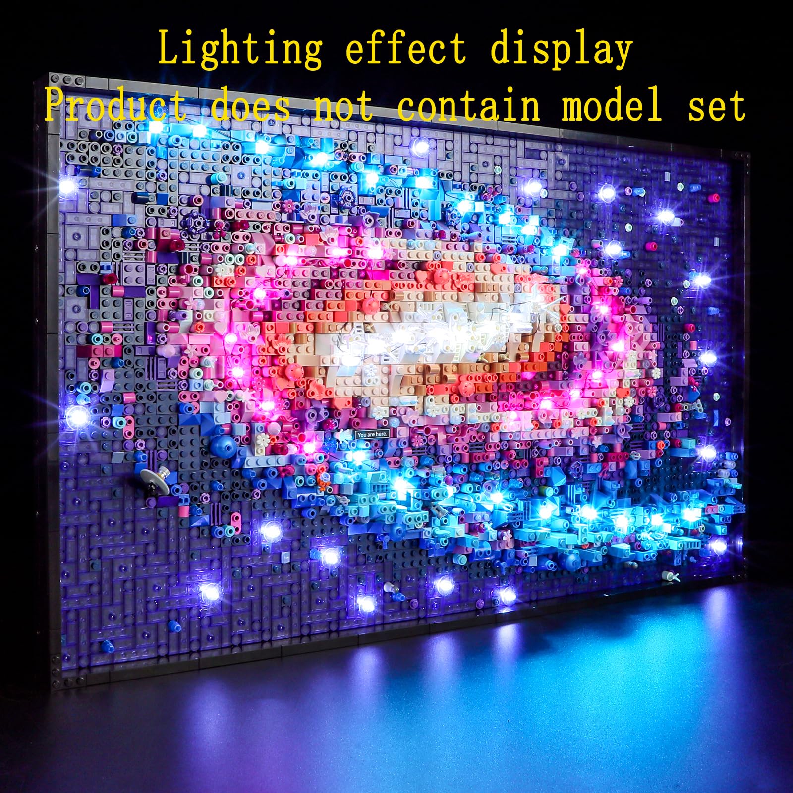 GEAMENT LED Light Kit Compatible with LEGO The Milky Way Galaxy - Lighting set for Art 31212 (Model Set Not Included) - Image 4
