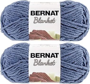 Bernat Blanket Big Ball Yarn 2-Pack Country Blue 161110-10106