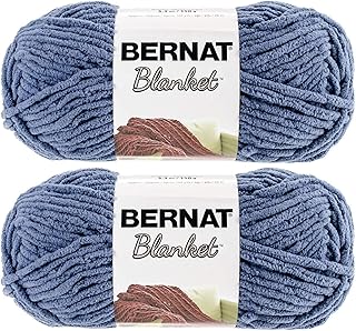 Bernat Blanket Big Ball Yarn (2-Pack) Country Blue 161110-10106