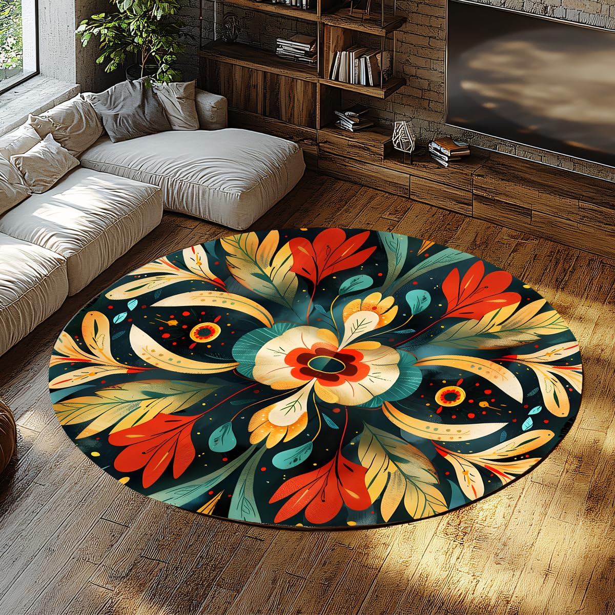 Tapis de sol poil bas antidérapant 160cm doux et facile à nettoyer en machine