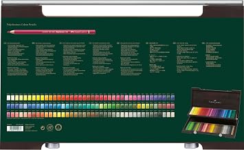 Faber-Castell Polychromos Artists' Color Pencils - Wood Case of 120