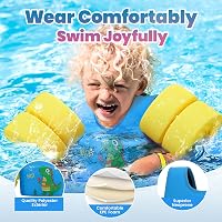 HeySplash Gyermek Úszómellény Síppal, Állítható Pánt, Dupla Csattal, Úszástanuláshoz 3