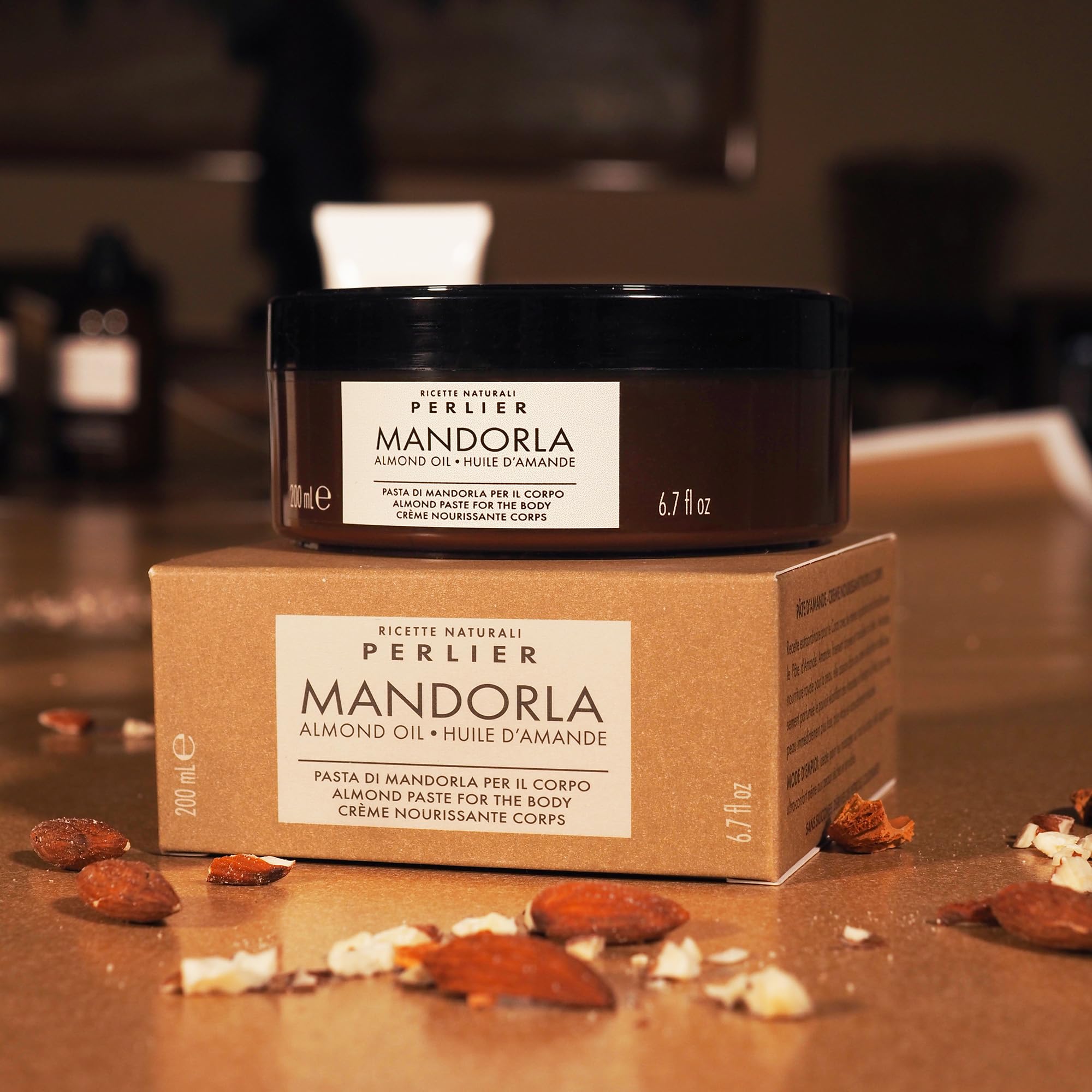 Amazon.com : Perlier – Avola Almond Paste & Honey Body Cream, 6.7