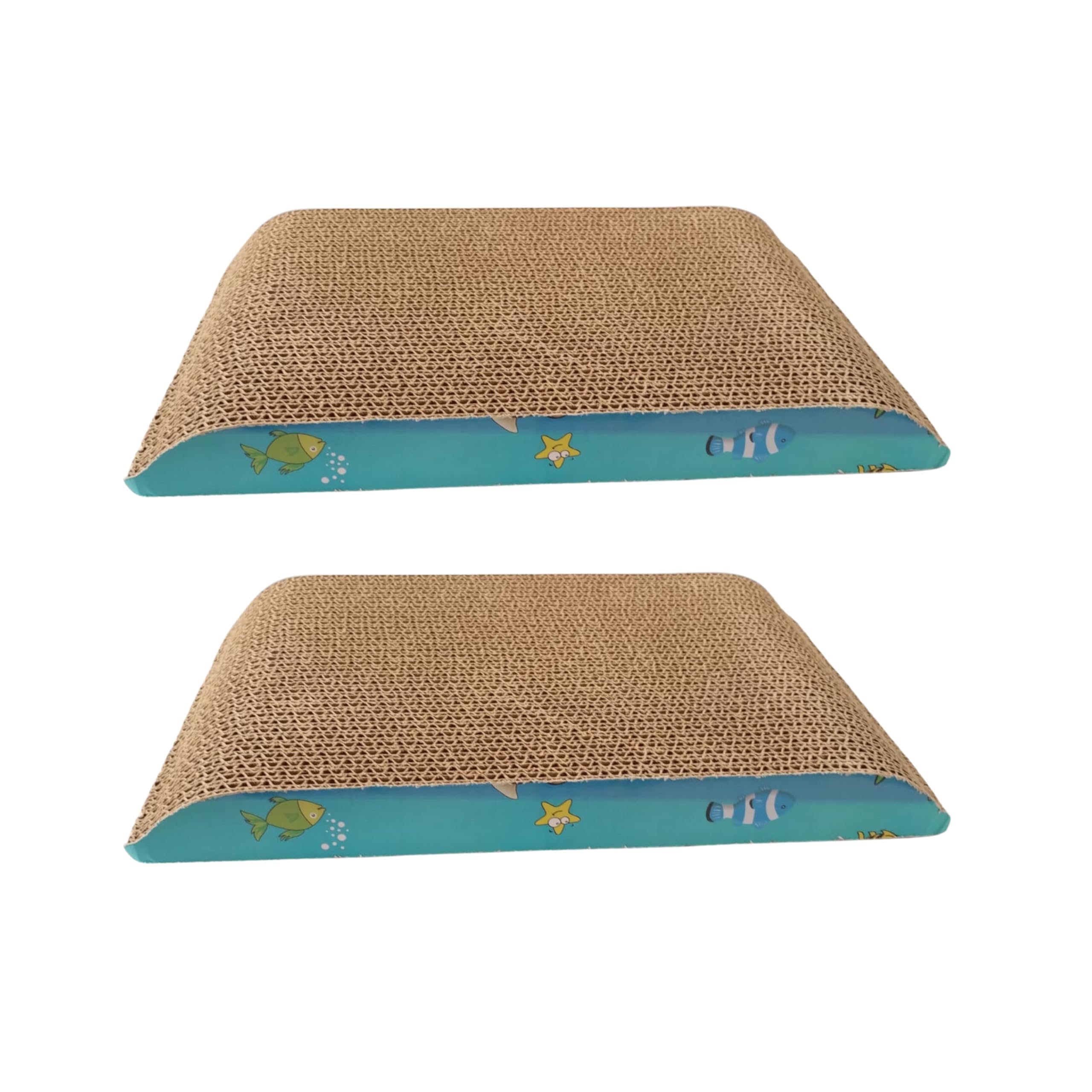 Foodie Puppies Curve Cat Scratcher Cardboard with Catnip | Corrugated Scratcher Cardboard for Indoor Cats, Kitten for Furniture Protection, Durable Texture Design (Curve, Pack of 2) (B0BN6LNCN5) Amazon Price History, Amazon Price Tracker