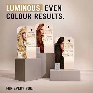 Schwarzkopf Creme Supreme Hair Dye, 9-0 Natural Light Blonde