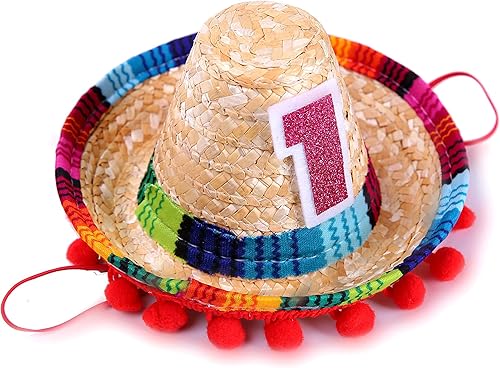 Miniatura 8 de Mini sombrero de fiesta para cupcakes, decoraciones y sombreros para primer cumpleaños