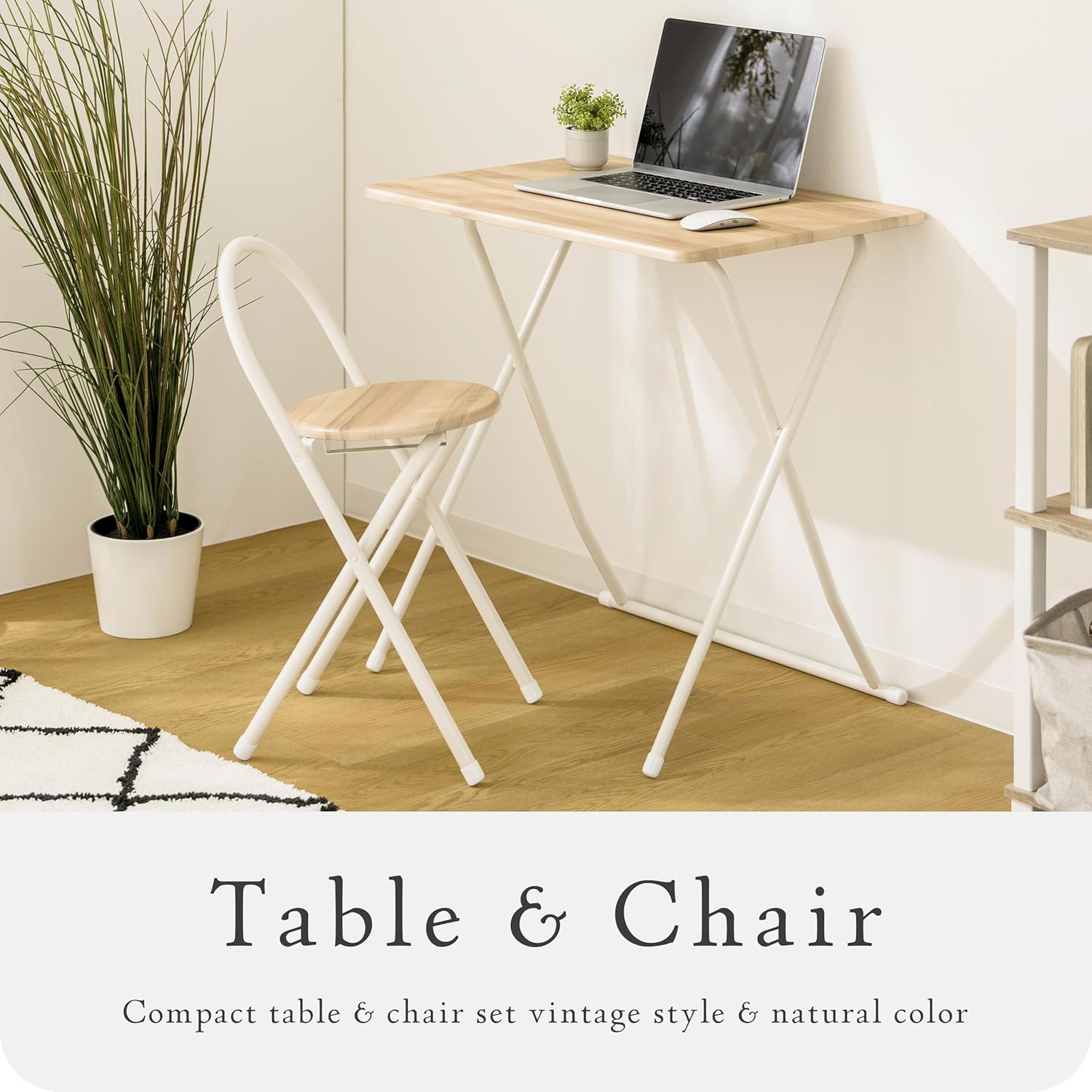 Takeda Corporation VNA T9-DC70VNA70x48x70x70 Desk & Chair Set, Vintage Style