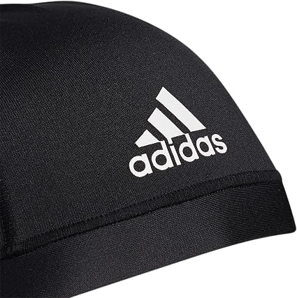 adidas Football Skull Cap, Black, One 