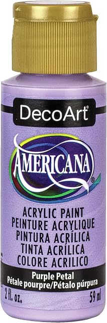 DECO ART Americana Paint 2 OZ PETL, Purple Petal, One Size