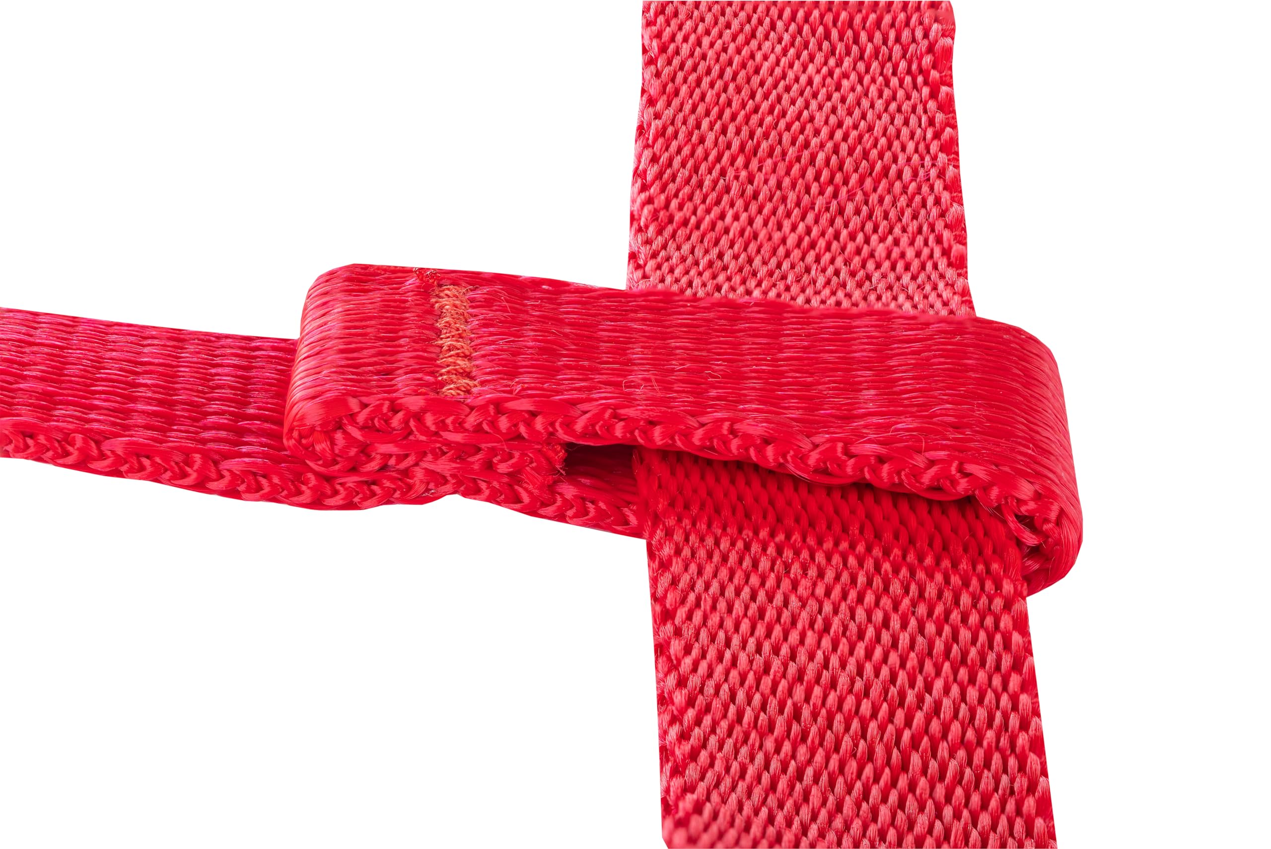 Chaba Guard Hundegeschirr für kleine und mittelgroße Hunde mit Kontrolle, Anti-Zug & Würgen, Verstellbar, Bequem und Leicht, Classic Step-in Brustgeschirr, Dog Harness, Größe M, ROT
