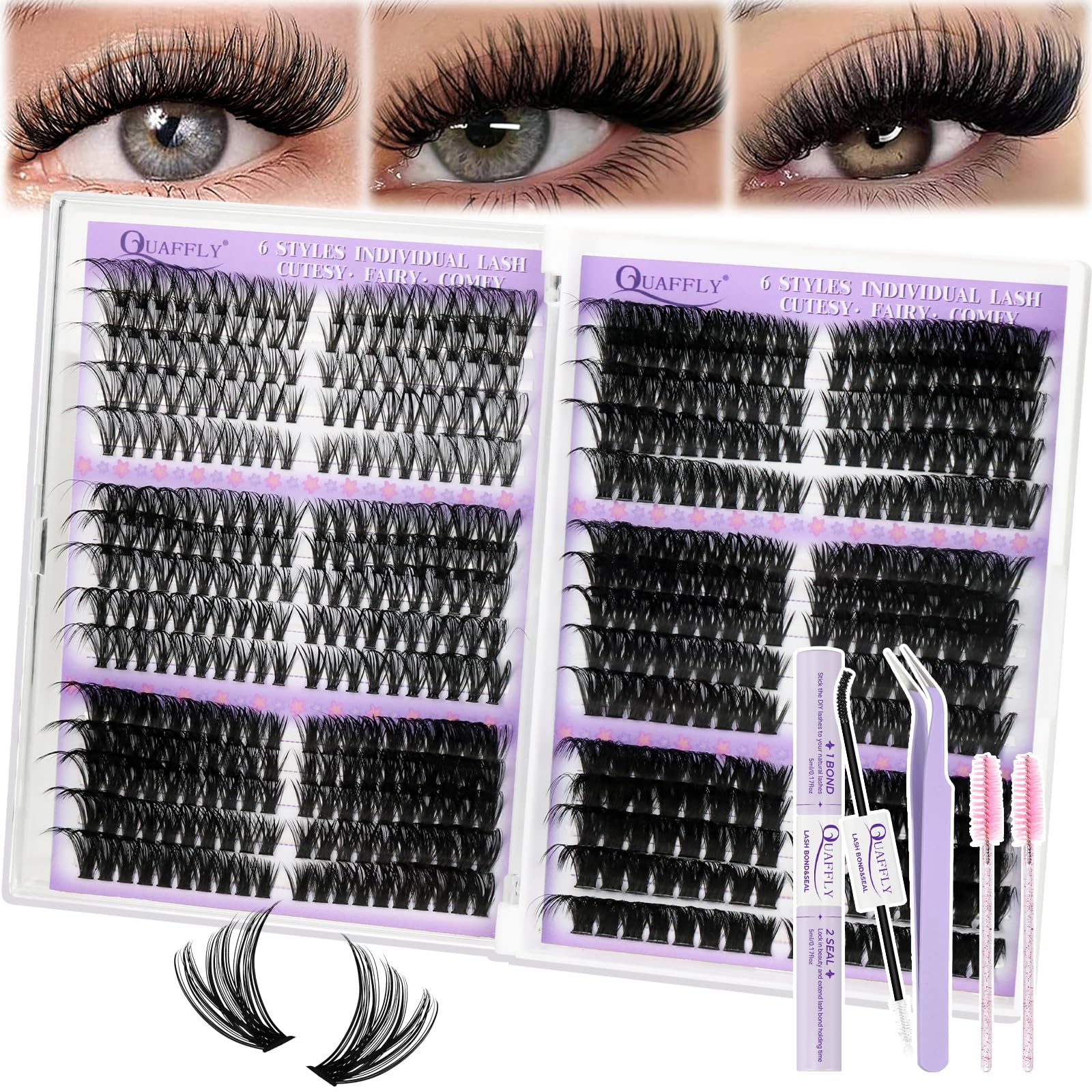 DIY Lash Extension Kit - Volume Lashes & Spikes -13