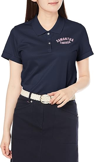 Amazon | [サマンサタバサ アンダー25 ＆ ナンバー7] ゴルフシャツ