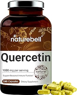 NatureBell Quercetin 1000mg Per Serving, 240 Capsules, Super Immune Vitamins and Quercetin Vitamins, Powerfully Supports C...