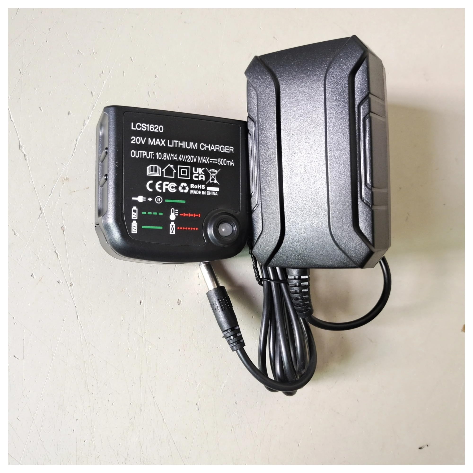 Ładowarka litowo-jonowa kompatybilna z akumulatorem litowo-jonowym Black & Decker 14.4V 20V LBXR20 LBXR20-OPE LB20 LBX20 LBX4020 akumulator do elektronarzędzi