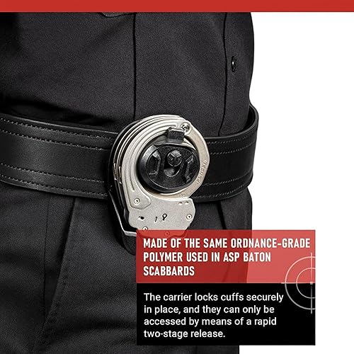 Miniatura 8 de ASP Exo - Funda para esposas, funda para esposas para cinturón de trabajo, chaleco de policía o bolsa para cinturón, accesorios para cinturón de