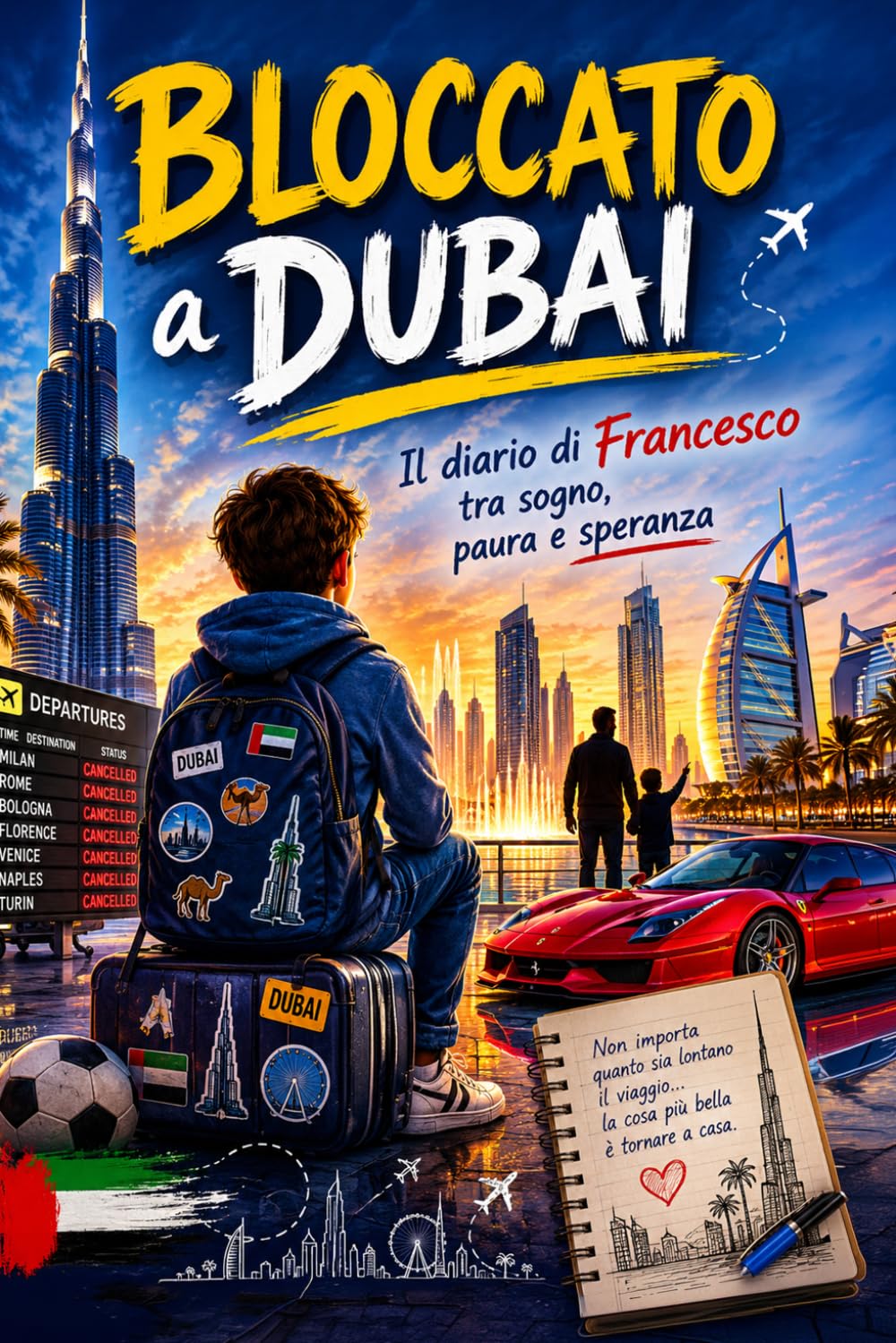 Bloccato a Dubai: Il diario di Francesco tra sogno, paura e speranza.