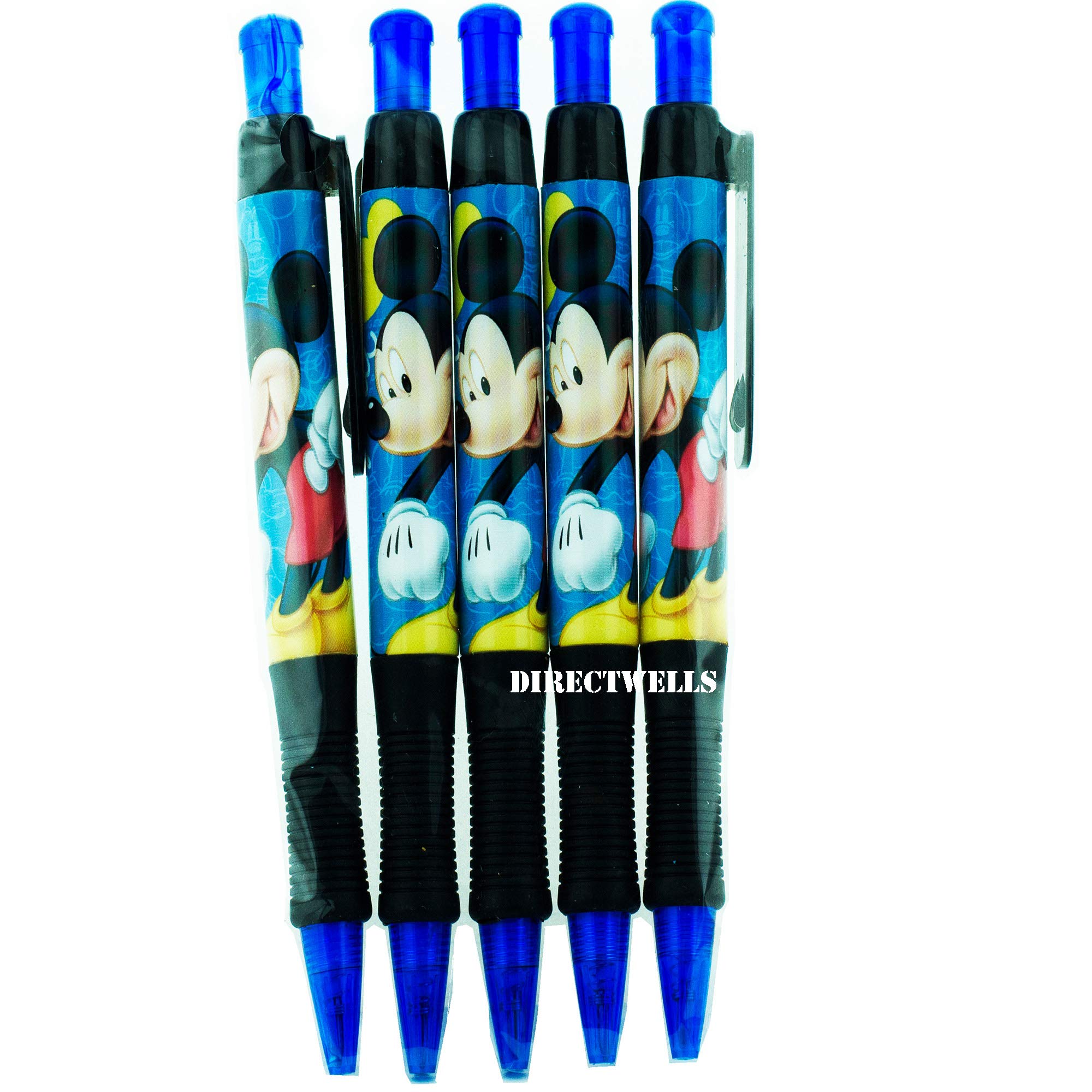 Mickey Mouse ボールペン 5本セット Amazon.com : Disney Mickey Mouse 5 Retractable Pens Pack : Office