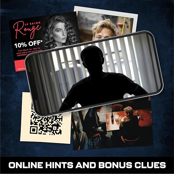Lucky Egg MMC Death in the Eiffel Tower Thrilling Murder Mystery Games for Adults in Paris 22 Realistic Evidence Pieces, 150 Min Gameplay (3/5 Difficulty) Cold Case Files Game for 1-10 Players