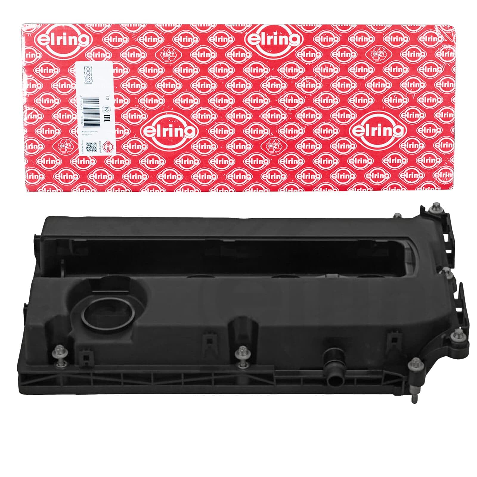 ELRING 082.270 Coperchio punterie con guarnizione con bulloni/viti | Compatibile con: ALFA ROMEO 159, 159 Sportwagon, CHEVROLET AVEO / KALOS Schrägheck, AVEO / KALOS Stufenheck, AVEO Schrägheck