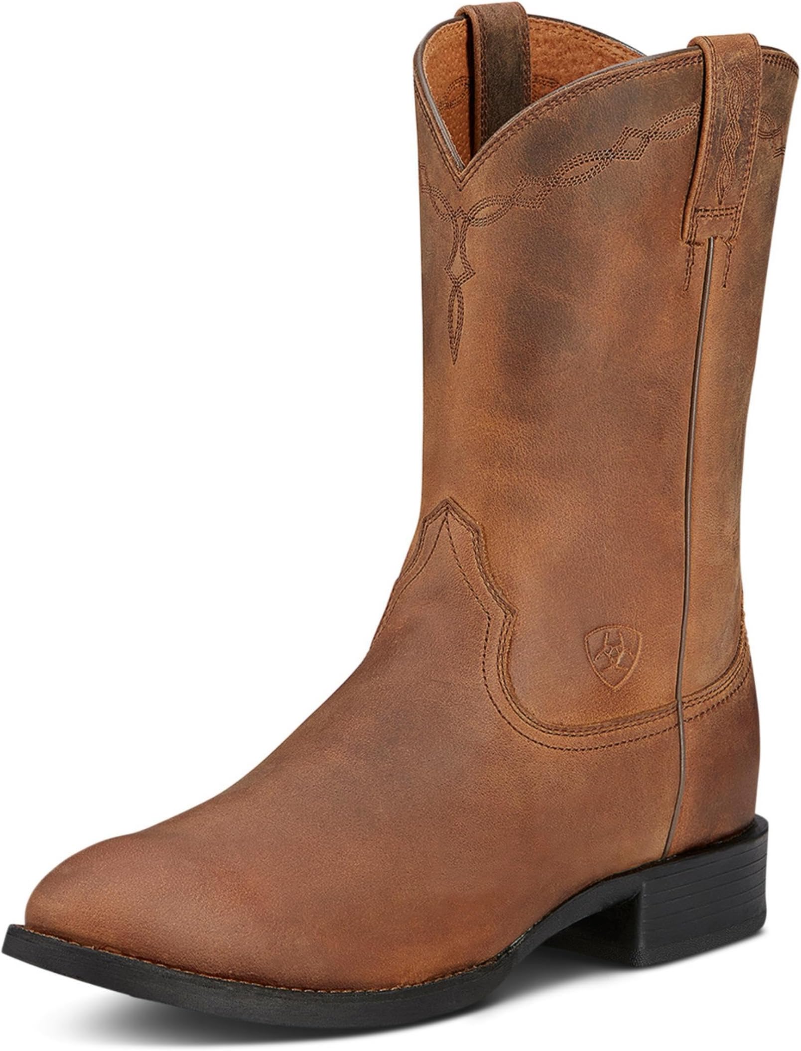 Heritage Roper Western Boots- Men’s Traditional Leather Country Boot